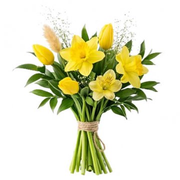 Floristen skapar - Påskbukett