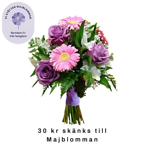 En bukett som passar för alla tillfällen.